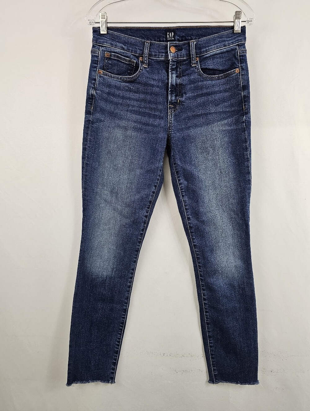 GAP Women's True Skinny Jeans Medium Indigo Wash, Sz 8/29R